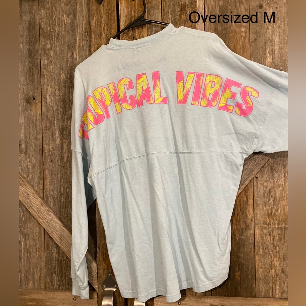 Rainforest Café Oversized Tropical Vibes Tee Top
